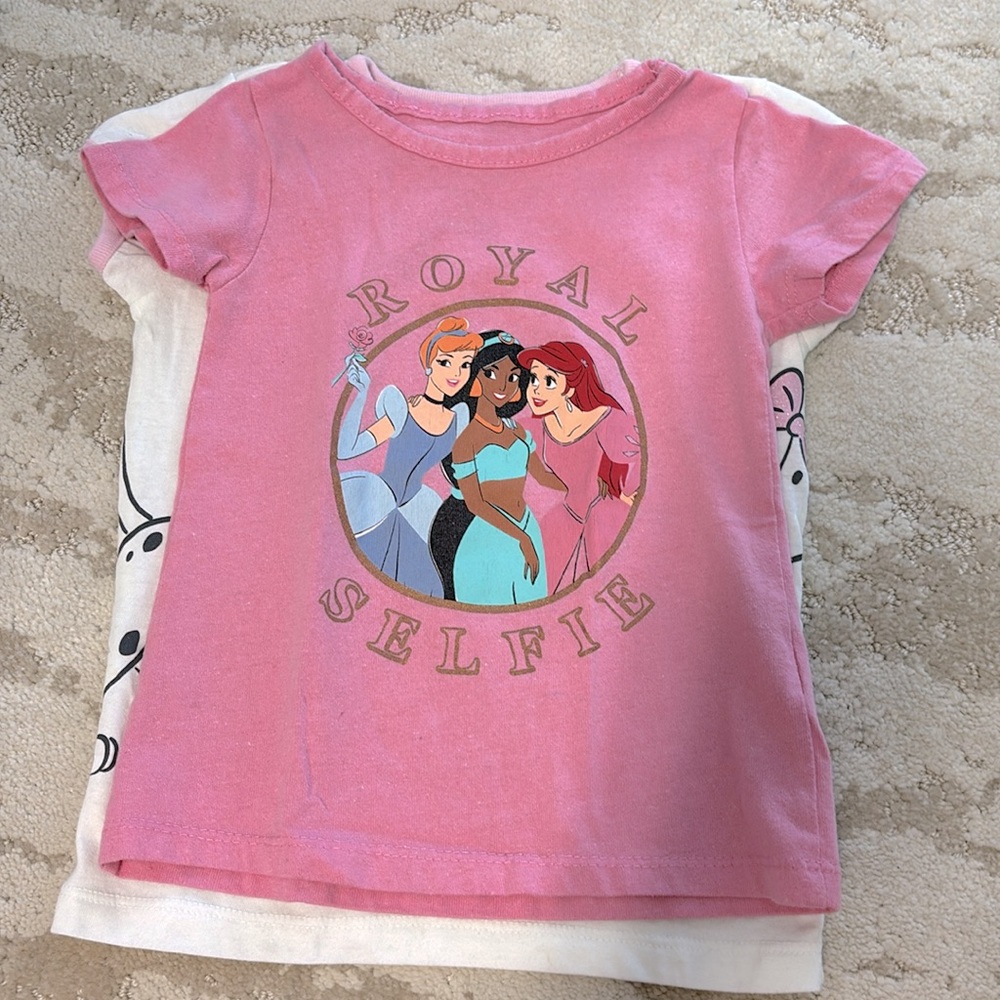 Princesses! Disney tshirts - pink shirt for sale only